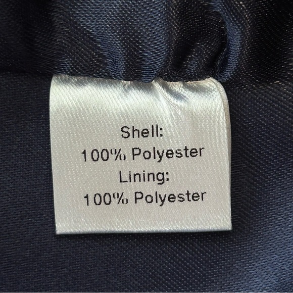 Jenny Yoo Cadie Bow Detail Shantung Sheath Dress Size 4 Navy Pockets Sleeveless - Picture 15 of 17